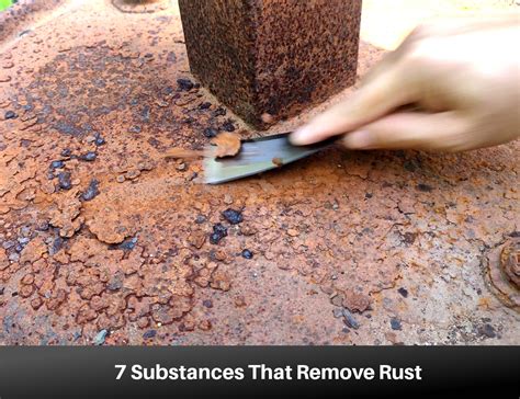 remove rust from old metal box|best way to clean rust off metal.